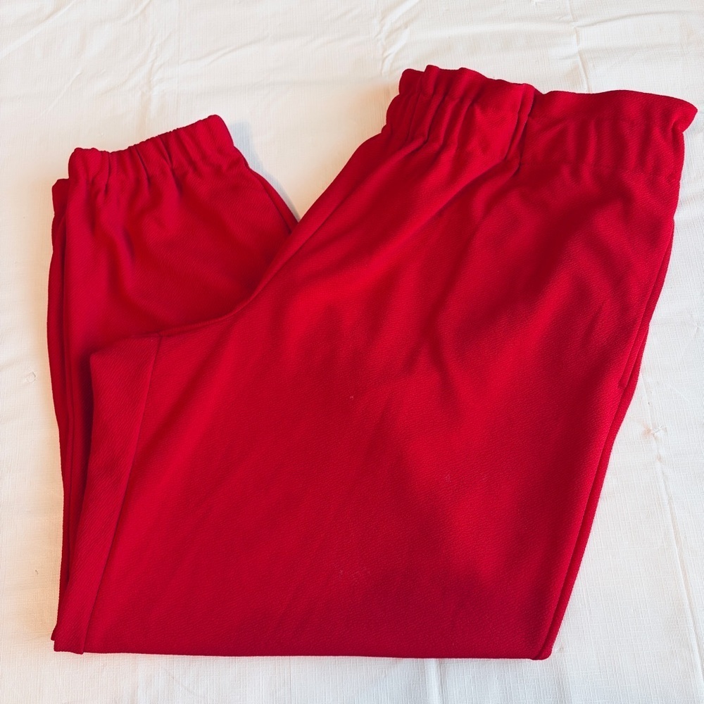 Bar III Women's Red Track Pants